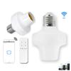 E27 E26 Беспроводной пульт дистанционного управления Патроны для ламп Адаптер для умной лампы Инструменты