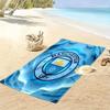 Пляжное полотенце MCFC с принтом 'Passion', Большое, Мягкое, Быстросохнущее, для Пляжа, Кемпинга, Плавания