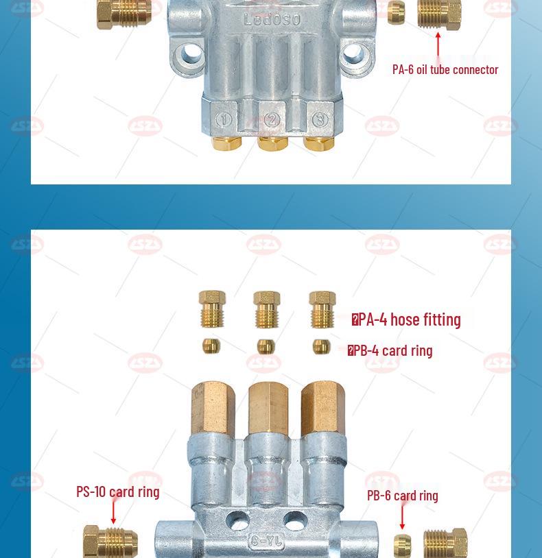 DF1400 Pressurized Grease and Oil Manifold Distributor