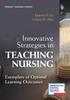 Книга Innovative Strategies In Teaching Nursing : Exemplars of Optimal Learning Outcomes