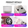 WTOM1 Mini USB Car Ambient Light Colorful LED Portable Auto Interior Decorative Lighting For Alfa Romeo GT Stelvio F1 Brera Volante