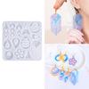 Geometric Silicone Mold Hollowed Out Earrings Moulds Jewelry Making Molds Silicone Moulds Perfect Gift for DIY Crafters