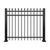 Zinc Steel Wrought Iron Guardrail for School, Villa, and Courtyard Outdoor Protection.