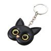 Cute Keychain Black Cat Pendant Key Chains Animal Key Ring For Women Men Handbag Accessories Car Key Hanging Jewelry Gift