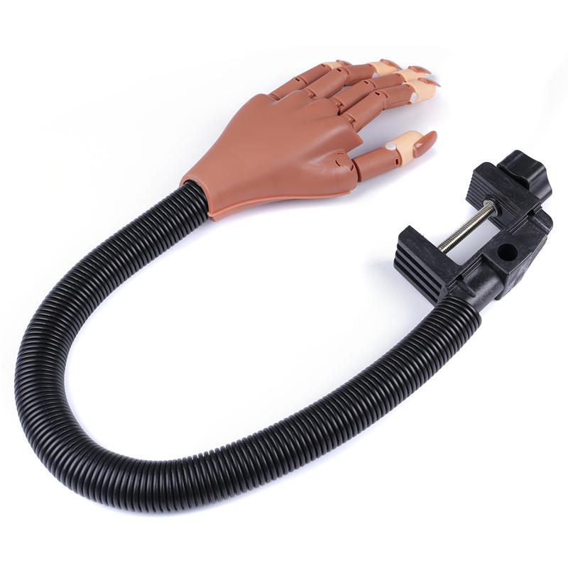 Руки для практики ногтей, искусственные руки, дисплей для ногтей, руки, гибкое позиционирование, 100 ногтей