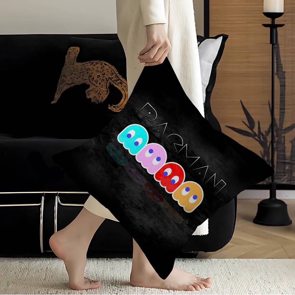 PPacMman Pillow Gift Home Office Decoration Pillow Bedroom Sofa Car Cushion CoverPillow Case