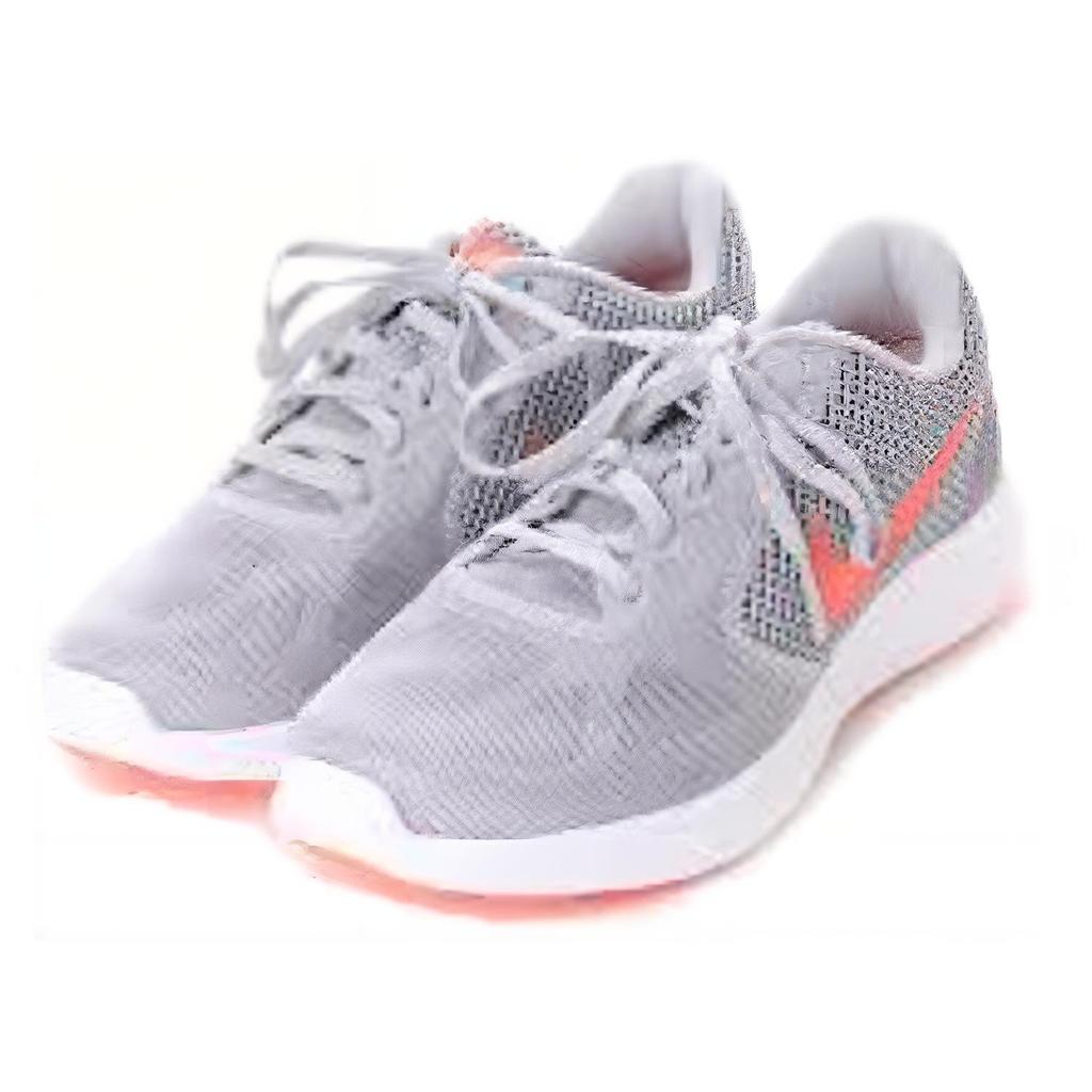 Nike Revolution 3 Wolf Grey Hyper Orange Women's Unisex 819303-002