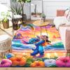 1Pc Lilo Stitch Adventure Rug, Office Carpet Indoor Outdoor Doormat, Non-Slip Soft, Living Room, Christmas Halloween Gift. M928611