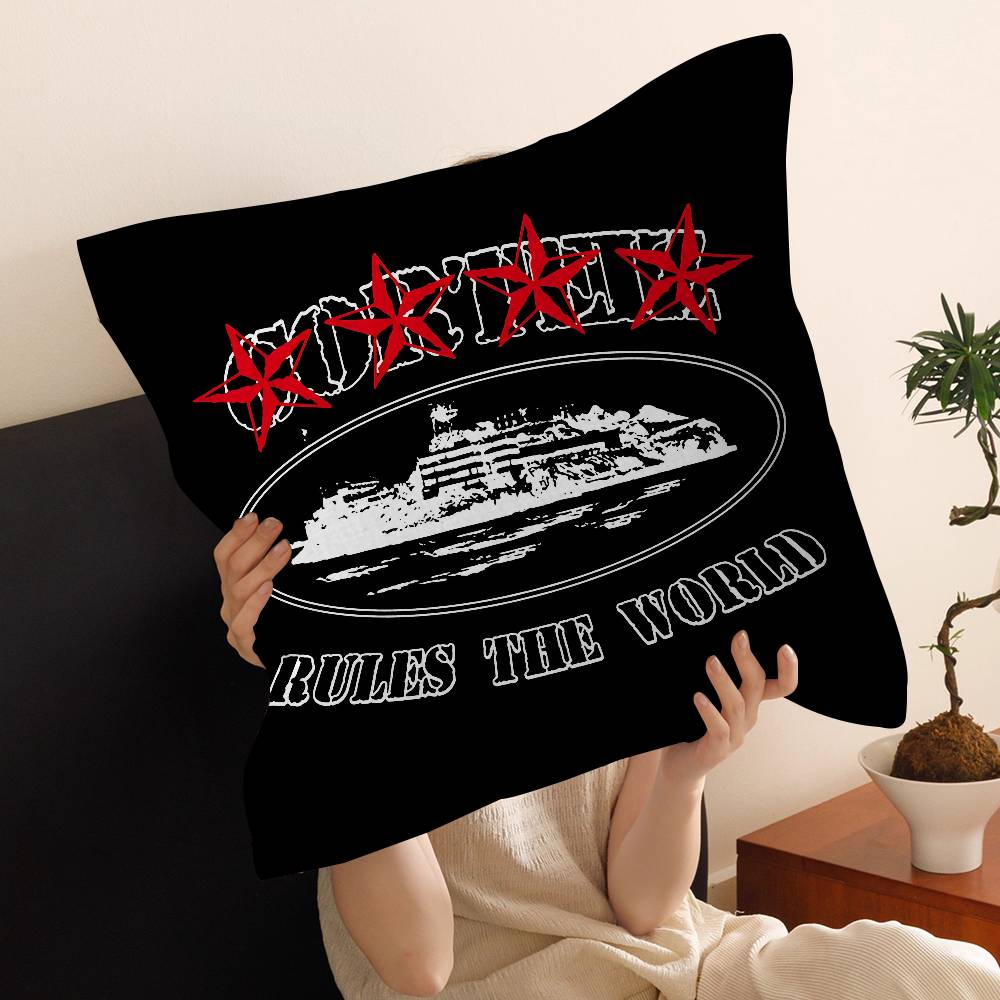 Fashion Brand CCorteizS Pillow Cushion Cover Pillowcase Living Room Sofa Home Decor Customized