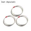 4Pcs/set Magic Rings Fun Toys Magical Tricks Classic Linking Iron Hoops Playing Props Close-up Magic for Beginner Magicians TMZ