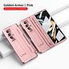 Совместимый чехол для телефона Samsung Z Fold 7/6/5 со слотом для стилуса, подставкой, плоским шарниром и полной защитой от падений