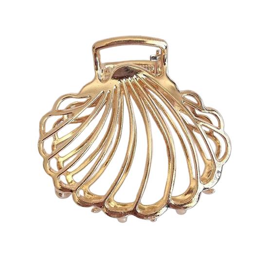 Заколка для волос Океанический дизайн Зажим для волос на затылок с ракушками Морская звезда Раковина узор Многоцелевой