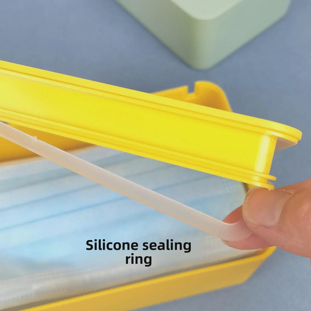 Бытовая настольная коробка для хранения детских влажных салфеток с герметичной крышкой