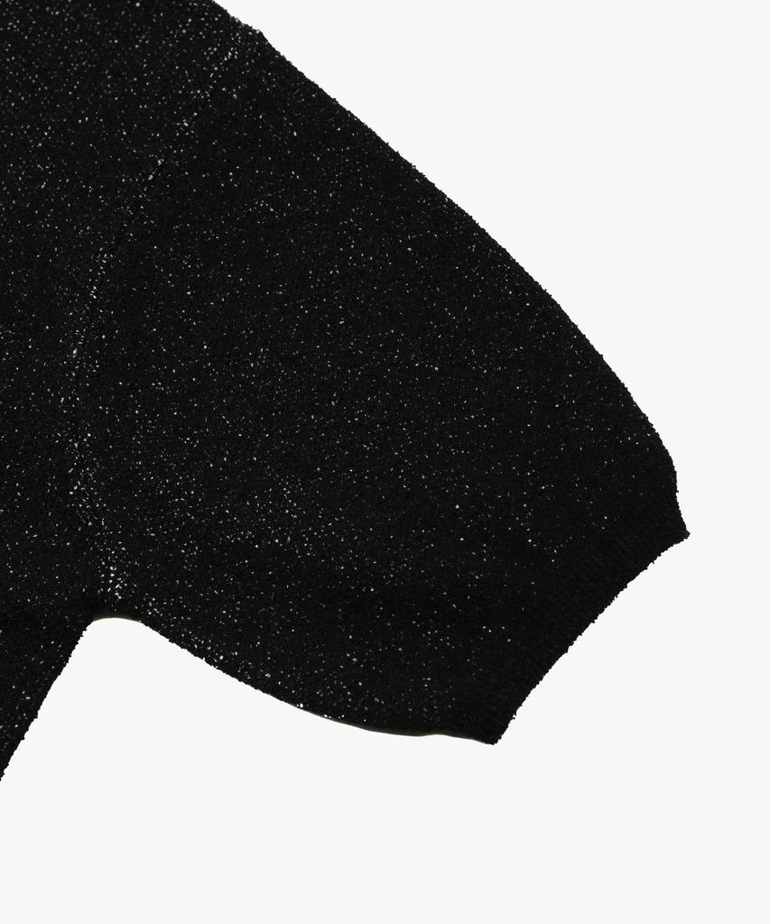 ESN Boucle Jacquard Round Knit Black