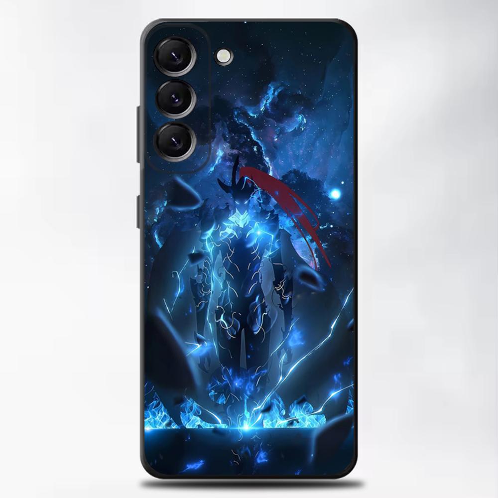 1 шт. Чехол для телефона Solo Leveling Крутой Аниме Чехол Для Samsung Galaxy A13,A21s,A22,A31,A32,A52,A53,A71,A80,A91 Мягкий Черный Чехол