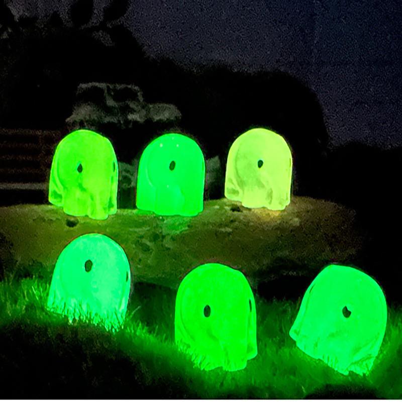 Adorable Luminous Resin Elephant Figurine For Creative Desktop Decoration