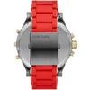 Diesel DZ7370 г-н. Мужские часы Daddy 2.0 Chronograph из нержавеющей стали красного цвета