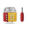 Замок-защелка для багажа, 6-значный кнопочный кодовый замок, замок для шкафчика в общежитии, замок-молния для рюкзака