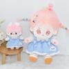 Cowboy Cotton Doll Denim Strap Skirt Doll Accessories Cotton Doll Idol Dolls Overalls  As Kids Gift