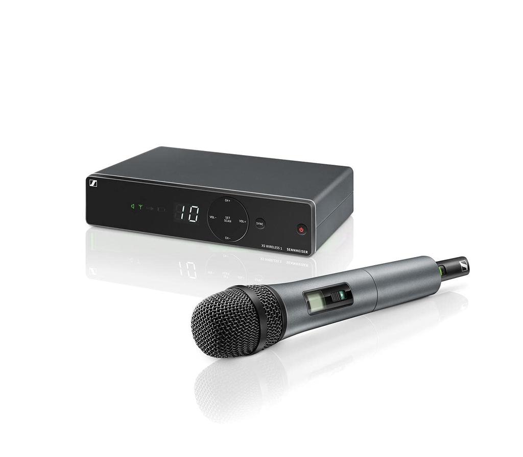 Sennheiser Sennheiser XSW Vocal Set 825 508913 Wireless Microphone 1-825-JB (SKM Included) [] Easy-to-use