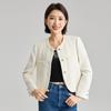Xiaoxiangfeng Short Round Neck Jacket for Women