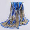 New Fashion Summer Women Paisley Beach Scarf Chiffon Silk Shawls Headband Female Headband Wraps Sunscreen Hijab