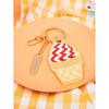 Newstalgia Embroidered Keychain - Ice Cream