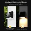 2PCS Solar LED Wall Lights Radar Sensor Waterproof Solar Powered Outdoor Decor Light for Garden Courtyard Fence Decorations Lamp