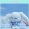 Очаровательная плюшевая игрушка-брелок Sanrio Kuromi Melody Cinnamoroll в мультяшном стиле.