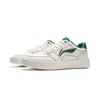 Li Ning Sycee Impact Resistance And Abrasion Resistant Low top Skateboard Shoes Men's White Green AGCV143-4