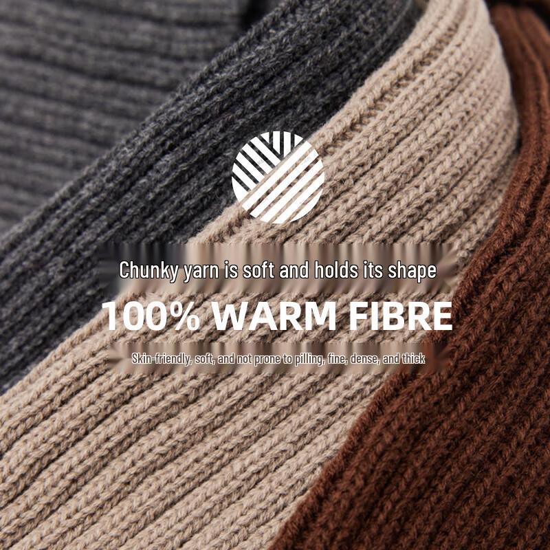 Теплый вязаный набор перчаток Xi Hong