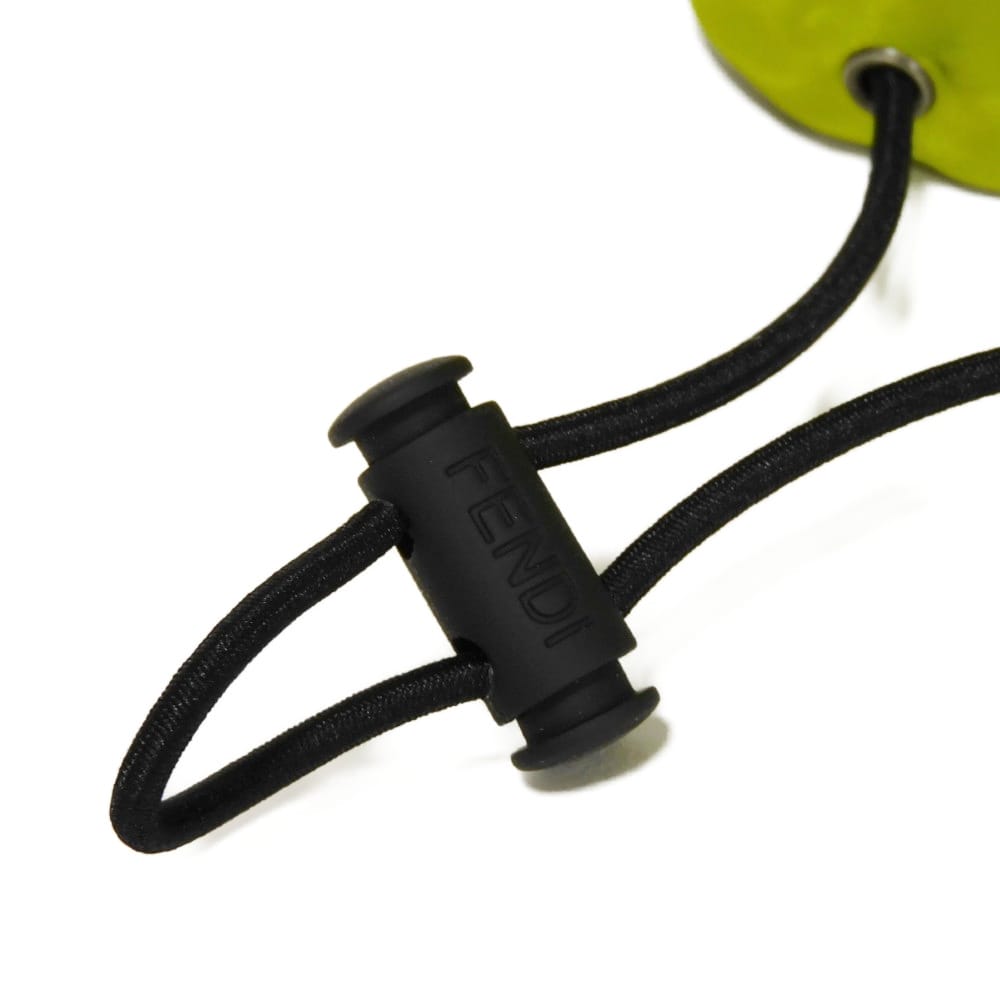 Б/у 11491 Сумка-клатч Багет Бейсболка FXQ934 ANBA F0L89 7919 Jet Acid Green TU 22.8" FF Логотип Нейлон Васаби Мужская от