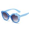 Classic Butterfly Childrens Sunglasse For Girls Plastic Pink Glasses Vintage Anti-Reflective Sun Glasses For Sunshades Uv400
