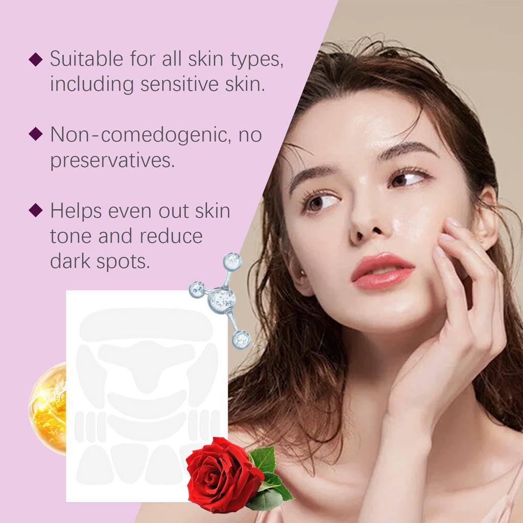 Facial Patches Reduce Wrinkles And Fine Lines, Firm The Skin And Deeply Nourish The Skin