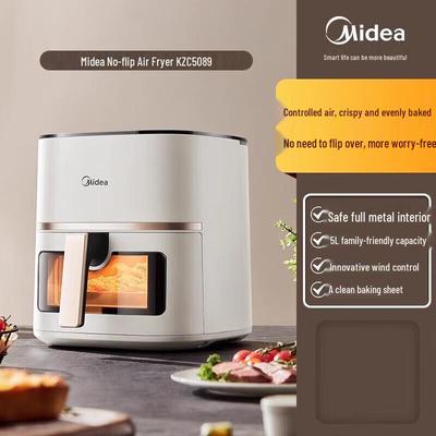 Midea Пароварка и аэрофритюрница 5 л с прозрачным окном, штепсель CN (адаптер в комплекте)