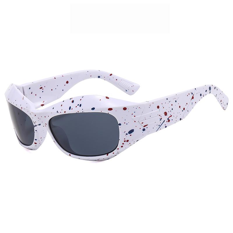 Модные футуристические солнцезащитные очки для мужчин и женщин, очки UV400, очки