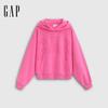 Gap Women's 2025 Autumn Printed Logo Loose Hooded Sweatshirt