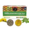 Teacurry Mullein Tea Leaves - (30 Teabags) - Herbal Tea for Lung Detox & Immunity - (60 Gram)