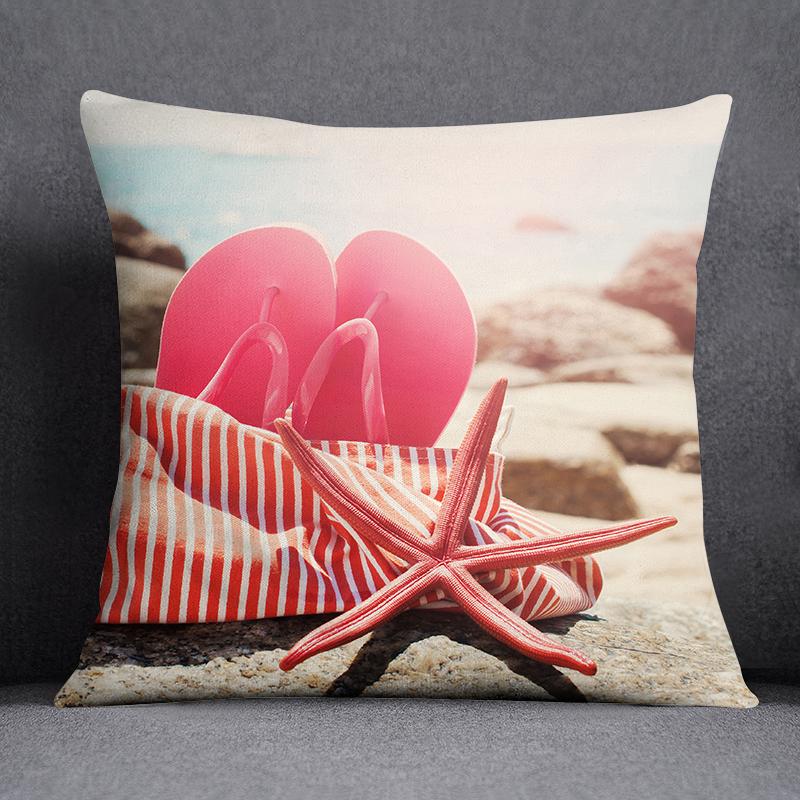 Наволочка с изображением морского животного и русалки, украшение для дома, квадратная наволочка, украшение для дома и офиса, наволочка