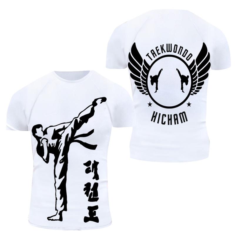 3D Taekwondo Judo Printing T Shirt Children Fashion Sports Short Sleeves Men Summer Gym Clothing Harajuku Tee Shirts Cool Tops