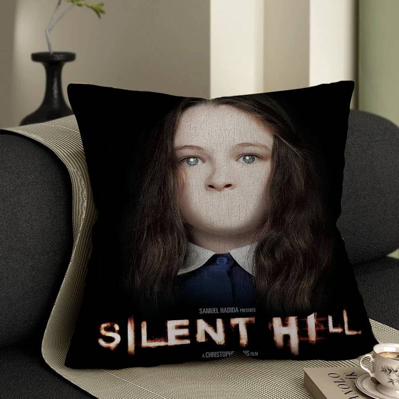 Horror Game SSilent HHill Pillow Cover for Bedroom Room and Living Room Sofa Decorative Cushion Cover