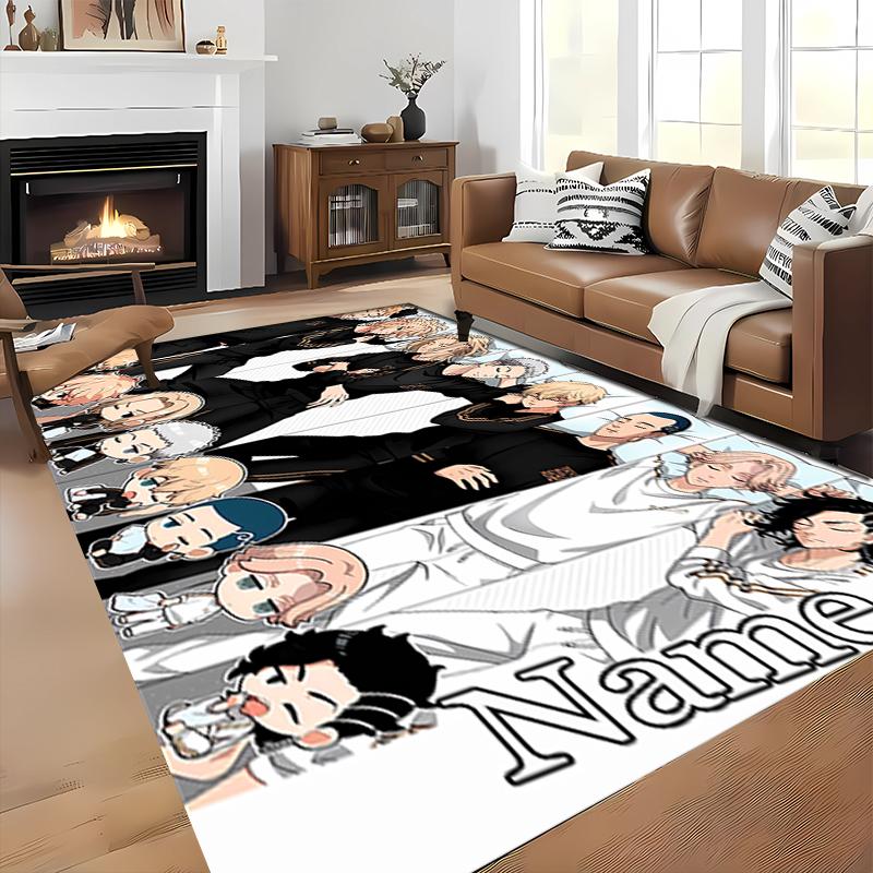 Custom personalization Tokyo Revengers Area Rug - Perfect For Kitchen, Bathroom,Laundry Room Decor Large Size Available,Gift All Seasons
