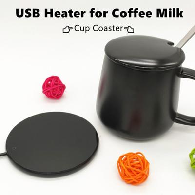 USB Кофе Plug-Play Хорошая кружка Теплая чашка Теплопроводность Компактный размер Портативная подставка для подогрева чашек