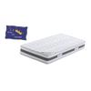 Lot 2 Matelas 80x200 Mmoire de Forme 23 CM Poli Lattex Indformable Ferme 2 Oreillers Mmoire 2 Protges Matelas
