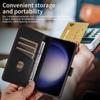Для Samsung Galaxy S23 Кожаный чехол Текстура личи Блокировка RFID Кошелек-подставка Чехол для телефона