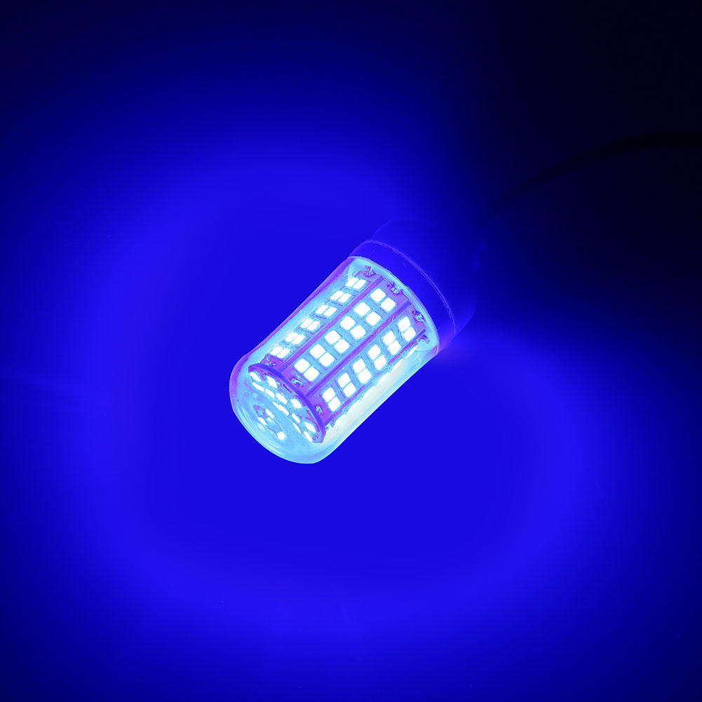12V Уличный светодиодный погружной подводный фонарь для ночной рыбалки (синий)