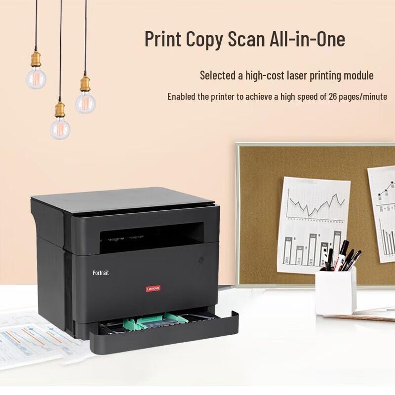 Lenovo GM265DN A4 Auto Duplex Laser MFP CN plug (adapter included)