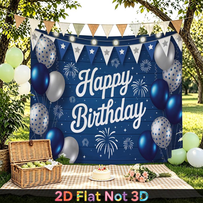 Photography Birthday Banner 1pc - Home Party Decor