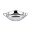 304 Stainless Steel Double-Handle Round Bottom Dry Pot