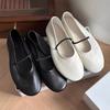 Dopamine Ballet Single Shoes Soft Surface Pregnant Women New Lazy Shallow Mouth Word Grandma Flat Bottom
